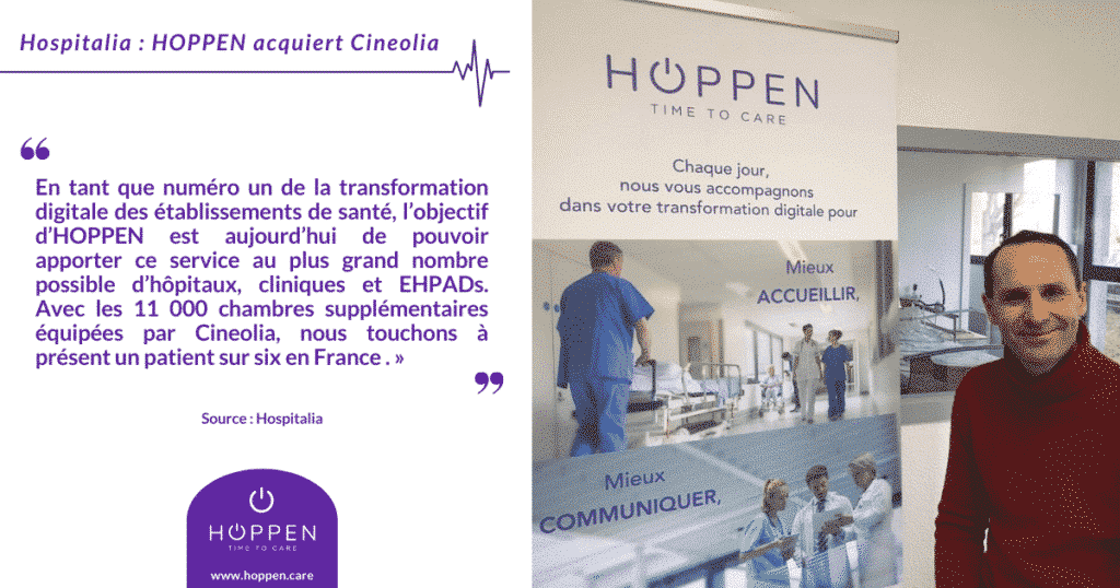 Cineolia rejoint HOPPEN - Hospitalia