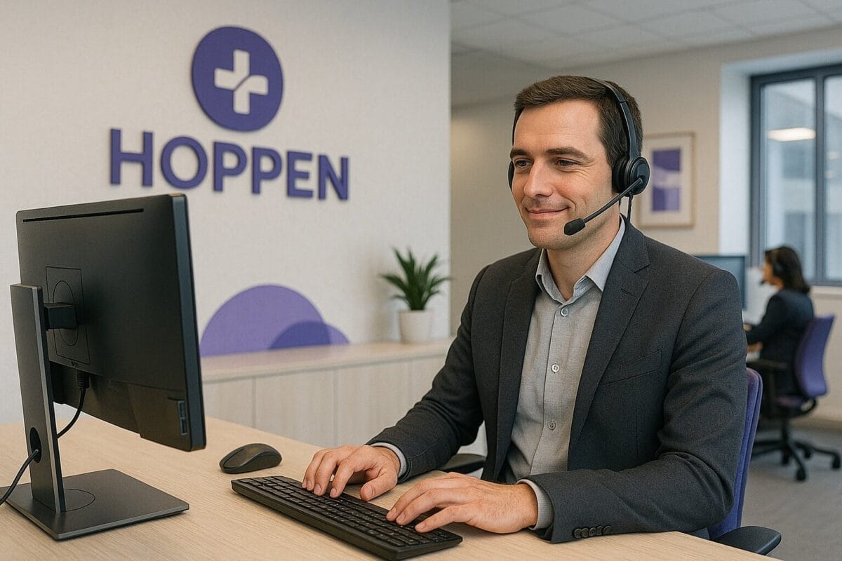 Centre d'appel patient Hoppen