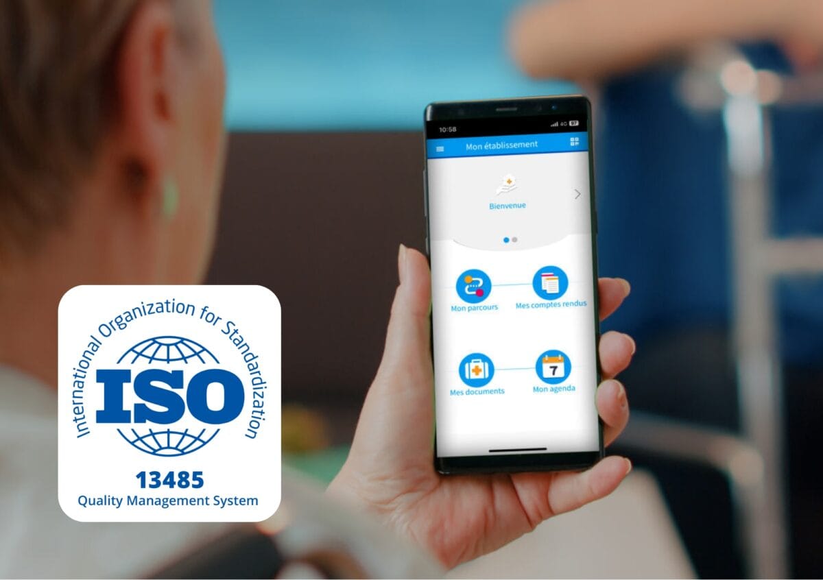 Interface portail patient Engage dispositif médical certifié