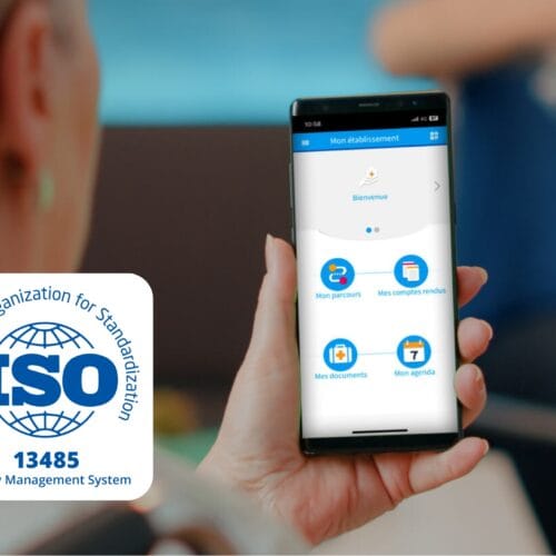 Interface portail patient Engage dispositif médical certifié